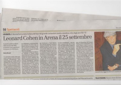 GOOD NEWS FROM VERONA