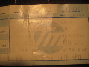 1988 at the Ritz $16.50