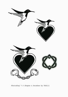 Some PS Shapes of Cohen 'Symbols'