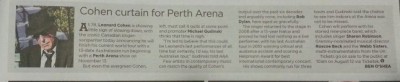 West Australian newspaper, Tuesday, 30th of July 2013