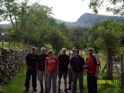 at the bottom of Cadair Idris