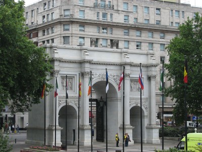 I saw your flag near the Marble Arch