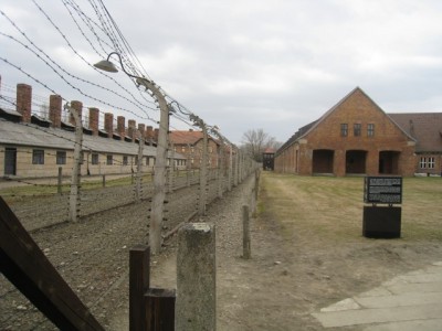 Auschwitz I  Electric fence