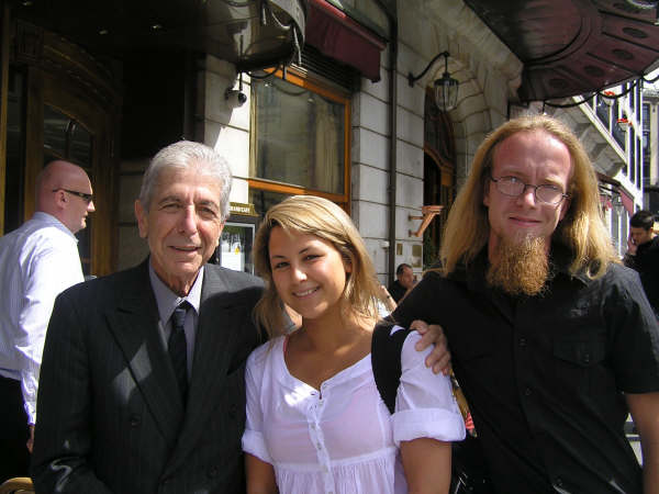 Picture of Cohen, Nina and Wilhelm.