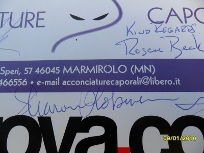 it was hard but we got some precious autographs